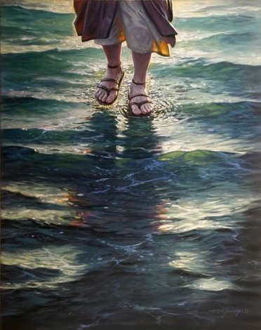 Readers Theatre, Walking On Water, Jesus Artwork, Pictures Of Christ, Jesus Christ Art, Jesus Photo, Prophetic Art, Bible Pictures, Pictures Of Jesus Christ