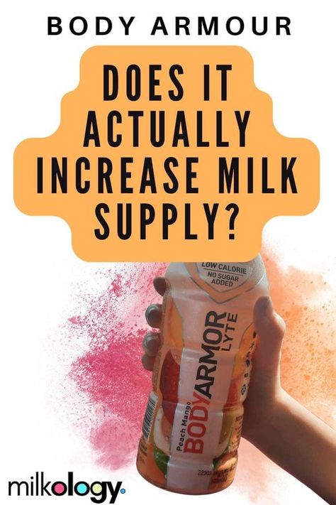 Drinks That Boost Milk Supply, Drinks For Milk Supply, Diy Body Armor Drink, Body Armor Drink Breastfeeding, Body Armor Drink, Increase Breastmilk Supply, Power Pumping, Boost Milk Supply, Increase Breastmilk