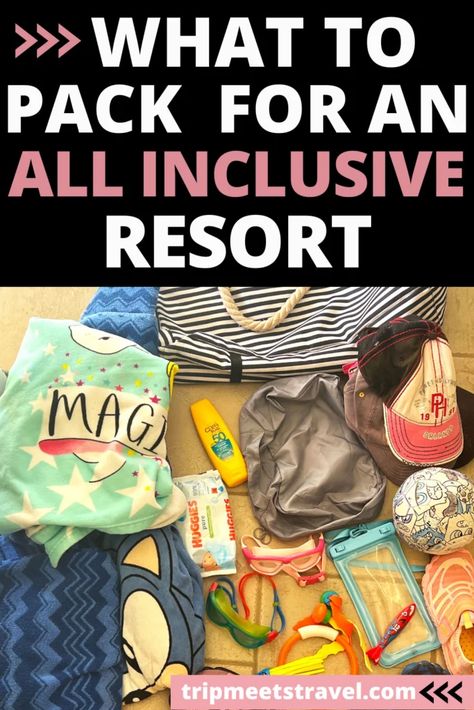 What To Pack For An All Inclusive Resort Travel Organization Packing, All Inclusive Beach Resorts, All Inclusive Trips, All Inclusive Vacations, Packing Lists, All Inclusive Resort, Best Purses, Packing List For Travel, Packing Tips For Travel