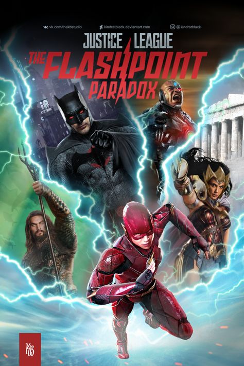 JL: The Flashpoint Paradox (DCEU) by KindratBlack.deviantart.com on @DeviantArt Flashpoint Paradox, Flash Point Paradox, Time Travel Stories, Flash Vs, Justice League Unlimited, Arte Dc Comics, Cartoon World, Movie Director, Dc Comics Characters