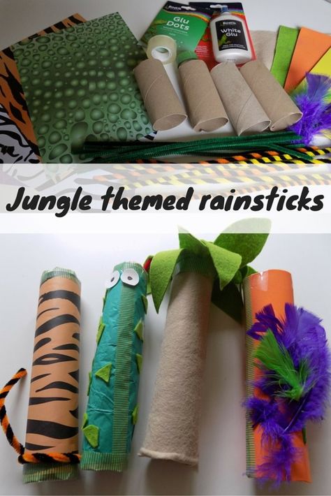 Jungle Theme Crafts, Jungle Theme Activities, Rainforest Crafts, Preschool Jungle, Jungle Activities, Safari Crafts, Rainforest Activities, Jungle Crafts, Zoo Crafts