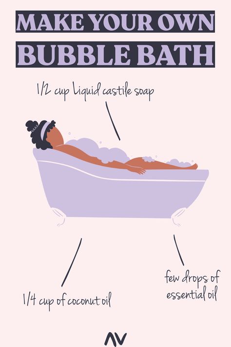 Everything you'll need to make your own bubble bath 🛁 #selfcare #bubblebath #makeyourown #diy #plasticfree #kindtoplanet #ritualbath #bathtime #selfcaresunday #sundayrelax #relax #relaxation Diy Bubble Bath, Fun Rainy Day Activities, Liquid Castile Soap, Essential Oils Bath, Big Bubbles, Ritual Bath, Bath Essentials, Castile Soap, Rainy Day Activities