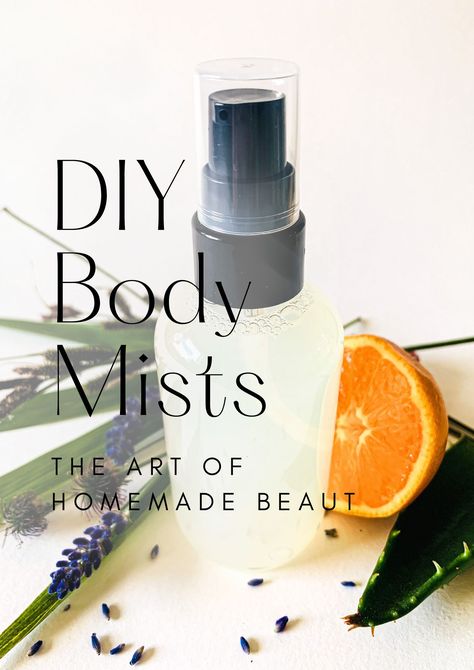 Natural Body Mist, Diy Hair Mist Perfume, Diy Body Mist Recipes, Diy Essential Oil Body Spray, Diy Body Spray With Fragrance Oil Recipe, Diy Body Mist With Essential Oils, Diy Body Spray With Fragrance Oil, Body Mist Recipe, Diy Body Spray With Essential Oils