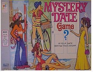 Mystery Date Game, Mystery Date, Parlor Games, Abc Games, Vintage Board Games, Milton Bradley, Retro Stuff, My Childhood Memories, Traditional Games