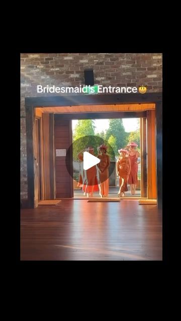 Forever and Always Boutique on Instagram: "These Bridesmaids and Groomsmen entrances are too cute! ❤️ via @balancedwithbri_  #foreverandalwaysweddings #foreverandalwaysboutique #bridesmaids #groomsmen #wedding #entrance #fun #toocute" Bridesmaid Entrance Ideas, Bridesmaids Groomsmen, Entrance Ideas, Groomsmen Wedding, Forever And Always, Wedding Entrance, Baby Poses, Bridesmaids And Groomsmen, April 15