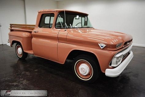 1963 GMC 1500 Pickup Restored 1963 Chevy Truck, Chevy Stepside, Chevy 3100, C10 Chevy Truck, Chevrolet Chevelle Ss, Old Pickup Trucks, Corvette Convertible, Classic Pickup Trucks, Chevy C10