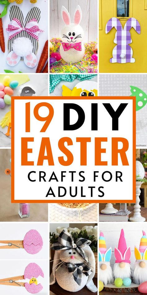 Easter crafts for adults can be a fun and creative way to celebrate the holiday. There are many different DIY Easter crafts for adults that they can make for Easter, including decorating eggs, creating Easter wreaths and Easter centerpieces, and making Easter baskets and other gifts. Many Easter crafts can be made with simple supplies that can be found around the house and they are perfect for Easter decorations. There are plenty of Easter DIY Projects that you can make to celebrate the holiday. Easter Table Centerpiece Ideas, Making Easter Baskets, Easter Crafts For Seniors, Easter Diy Projects, Easter Crafts Dollar Store, Adult Easter Baskets, Diy Easter Crafts, Decorating Eggs, Easter Gift For Adults