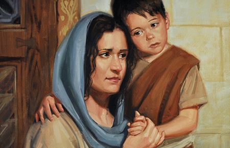 Hannah and Samuel Hannah And Samuel, Mothers In The Bible, Samuel Bible, Doctrinal Mastery, Godly Mother, Children Praying, Bible Words Images, 1 Samuel, Catholic Women