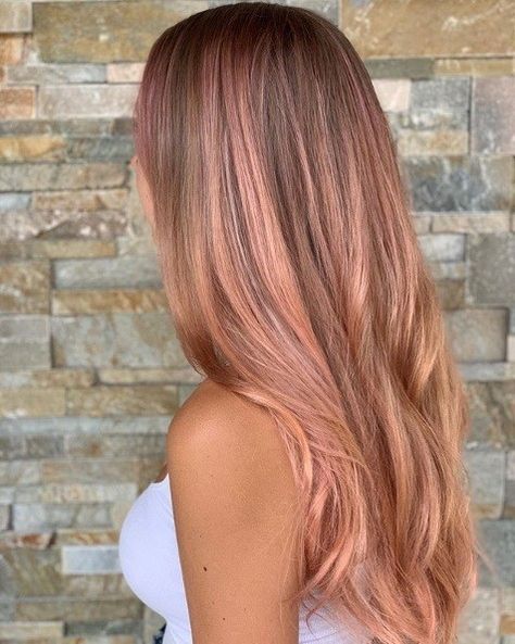 Different Types Of Balayage, Types Of Balayage, Blue Balayage Hair, Brown Hair With Pink Highlights, Blue Balayage, Pink Hair Highlights, What Is Balayage, Gold Balayage, Blonde Hair With Pink Highlights