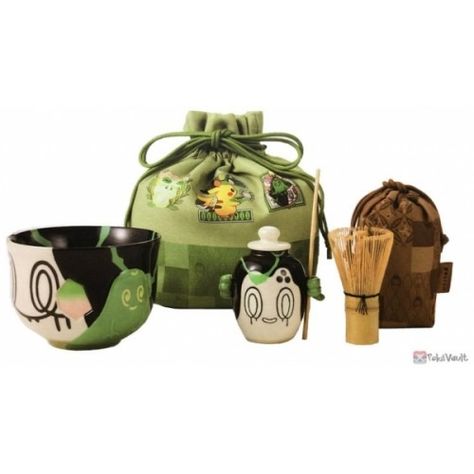 Pokemon Center 2024 Cafe Poltchageist Japanese Style Tea Ceremony Outing Set Japanese Tea Set Aesthetic, Poltchageist Pokemon, Pokemon Home Decor, Pokemon Ceramics, Pokemon Furniture, Food Pokemon, Pokémon Cafe, Pokemon Merch, Pokemon Aesthetic