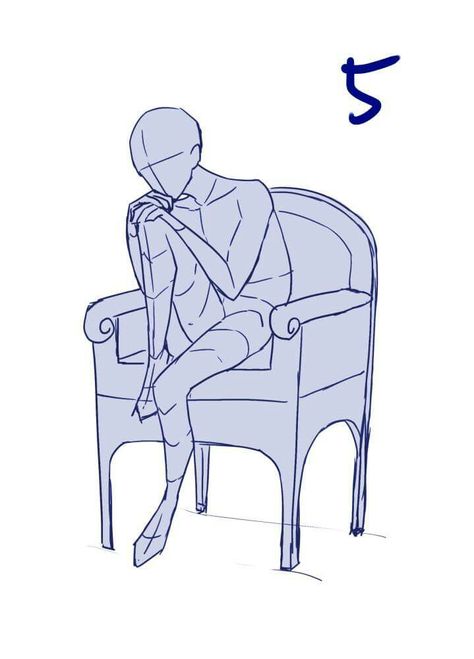 Sitting on chair. Head on knee. Reference Sitting One Knee Up, Chair Sitting Pose Reference, Sitting With One Knee Up Pose, Art Reference Sitting In Chair, One Knee Up Pose Reference, Head On Knees Pose, Sitting Reference Chair, Sit On Chair Pose, Head In Knees Drawing Reference