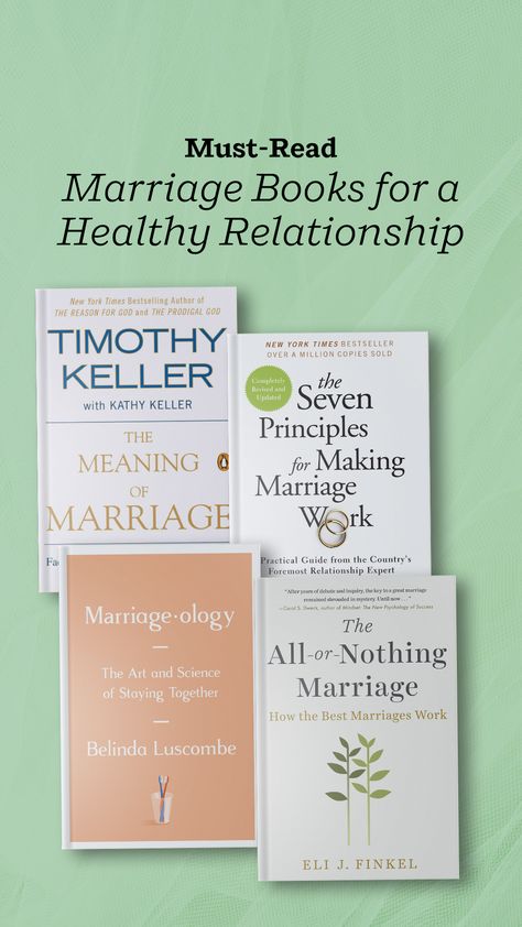 Calling all brides and grooms, before you get married, pick up these must-read marriage books for a healthy relationship. These books offer advice on conflict resolution, effective communication, and increasing intimacy, and even spicing things up by the top authors and experts in their fields. These experts share key insights that can be helpful for every married person, whether you’re engaged, newlyweds, or empty nesters. Books On Relationships Couple, Books For Married Couples, Arrange Marriage Books, Books About Marriage, Books On Marriage Relationships, The Perfect Marriage Book, Best Books To Gift, Relationship Advice Books, Making Marriage Work