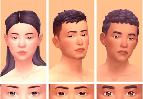 Sims 4 Cc Maxis Match Asian Eyes, Sims 4 Asian Eye Preset, Eyelid Preset Sims 4, Sims 4 Cc Big Eyes Preset, Sims 4 Cc Asian Eyelid, Sims 4 Asian Eyelids, Eye Presets, Sims Presets, Body Presets