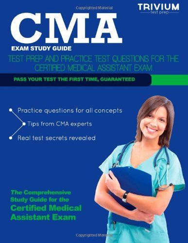 CMA Exam Study Guide: Test Prep and Practice Test Questions for the Certified Medical Assistant Exam by Trivium Test Prep http://smile.amazon.com/dp/1940978602/ref=cm_sw_r_pi_dp_7wpzub1W6M4B0 Cma Exam, Cna Study Guide, Medical Assistant Certification, College Help, Effective Studying, Medical Assisting, Medical Life, Study Info, Certified Medical Assistant