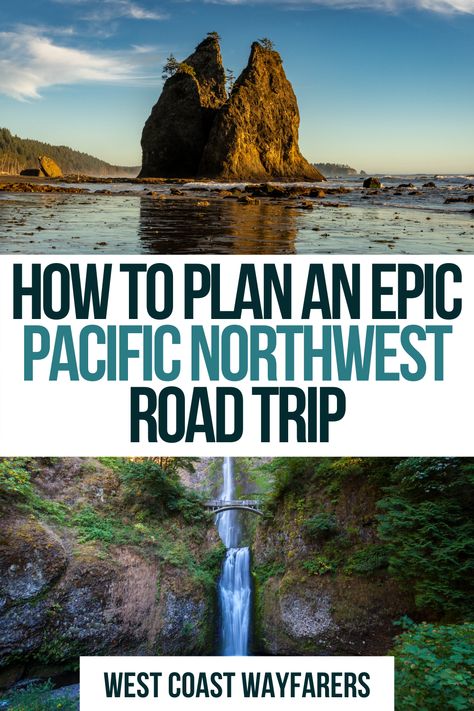 Plan an epic road trip in the Pacific Northwest that covers everything you need to do and see in the PNW. All from a Pacific Northwest Local. Save for when you're ready to plan your trip to the Pacific Northwest. Pacific Northwest National Parks Road Trip, Pacific Northwest Road Trip 7 Days, Pacific Northwest Roadtrip, Pacific Northwest Travel Itinerary, Pacific Northwest Trip, Pnw Road Trip Itinerary, Pnw Roadtrip, Pacific Northwest Road Trip, Northwest Road Trip