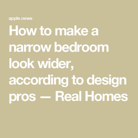 How to make a narrow bedroom look wider, according to design pros — Real Homes Narrow Long Bedroom, Long Narrow Bedroom Ideas, Long Narrow Bedroom Layout Design, Long Narrow Bedroom Layout, Narrow Bedroom Ideas Layout, Long And Narrow Bedroom Ideas, Narrow Bedroom Ideas, Long Narrow Bedroom, Bedroom Layout Design