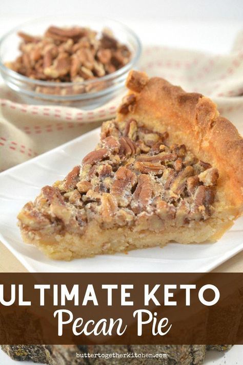 #GoodLowCarbMeals Southern Keto, Keto Pecan Pie Recipe, Sugar Free Pecan Pie, Keto Pecan Pie, Lowcarb Recipes, Keto Friendly Desserts, Low Carb Dessert, Pecan Pie Recipe, Keto Food