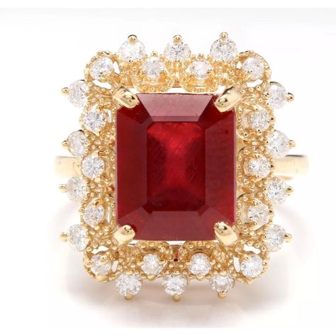 7.8CT Ruby  #joyoflondonjewels #new #perfect #love #gift #ring #weddingideas #believe #mine #queen Lead Glass, Wedding Ring For Her, Art Deco Wedding Rings, Promise Ring Gift, Ruby Engagement Ring, Etsy Gold Ring, Birthday Ring, Rings For Girls, Pretty Rings