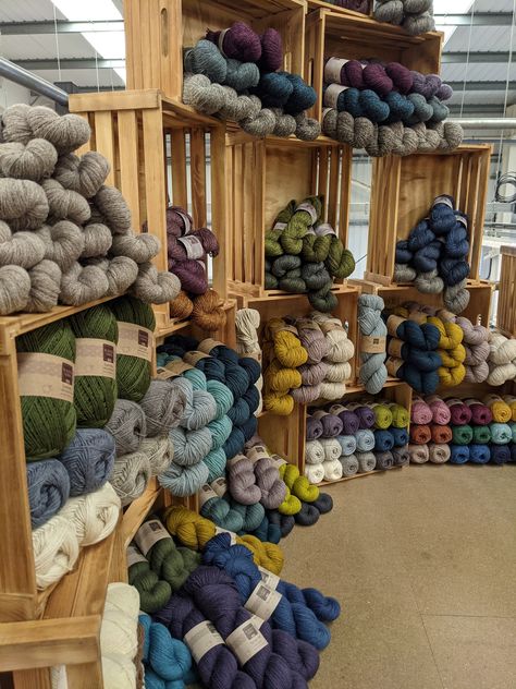 We will be posting on Woolfest Online Facebook group shortly, at 11:10. Keep an eye on the group as it will be full of wonderful yarns and craft items from a variety of different shops. 🧶🧶🧶 Yarn Store Aesthetic, Yarn Photography, Yarn Display, Knitting Room, Yarn Collection, Crochet Store, Knitting Club, Big Yarn, Store Window Displays