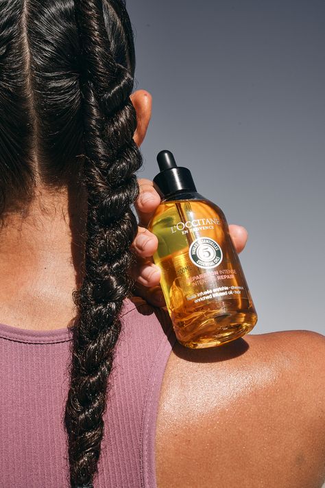 Hair Oil Advertisement, Oil Advertisement, Skincare Organiser, Green Essentials, Extreme Hair Growth, Infused Oil, Honey Benefits, Scalp Serum, Campaign Fashion