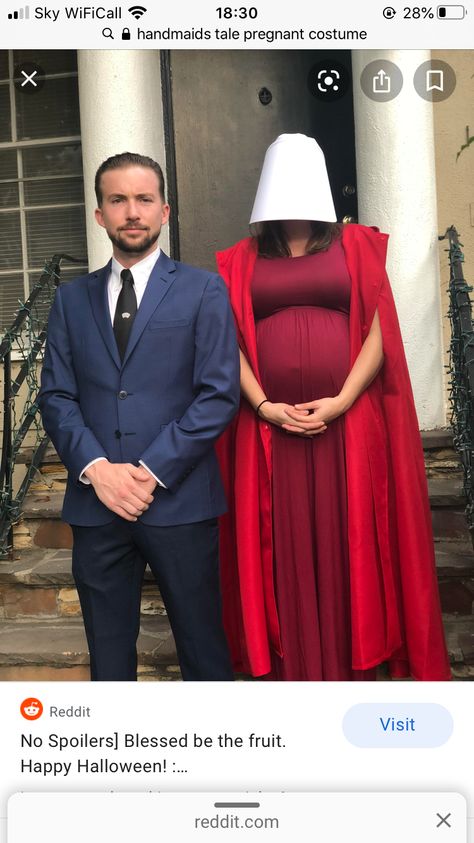 Handmaids Tale Costume, Handmaids Tale, Halloween Queen, Handmaid's Tale, Cosplay Characters, Halloween Costume Ideas, Nun Dress, Costume Ideas, Halloween Costume