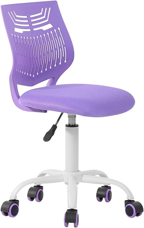 Kids Study Chair, Office Purple, Purple Desk, Rolling Chair, Chair Desk, Swivel Chair Desk, Chair Swivel, Study Chair, Kids Desk Chair