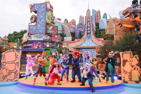 The Grand Opening Celebration for the #Zootopia Themed Land in #ShanghaiDisneyland was held today and opens tomorrow. Here are some pictures and information from the event Disney shared - Disney Experiences, Shanghai Disneyland, Try Everything, Victoria Song, Disney Imagineering, Disney Zootopia, Shanghai Disney Resort, Parc D'attraction, Disney Shanghai