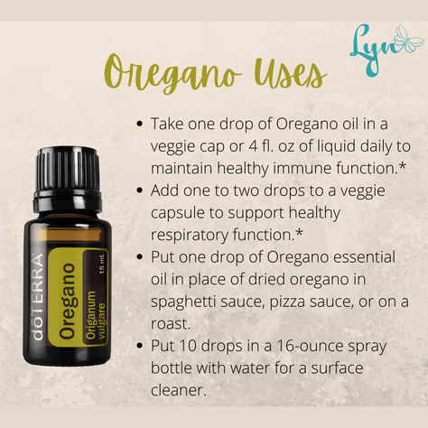 What better way to do BOOST YOUR IMMUNE SYSTEM than with our trusty essential oils? These are the 5 MUST HAVE oils that should be included in your winter wellness tool kit!
🤎Frankincense
💛Lemon
💚TeaTree
❤️Oregano
🧡OnGuard
TODAY WE ARE FEATURING OREGANO AND TEATREE... the uses and benefits.

#goosebumpkindaday#oneofakind#diamondlyn
#goya#personalbest#grannyisanessentialoilguru Health Benefits Of Oregano, Benefits Of Oregano, Oregano Oil Benefits, Winter Wellness, Oregano Oil, Boost Your Immune System, Naturopathy, Oil Benefits, Live Happy