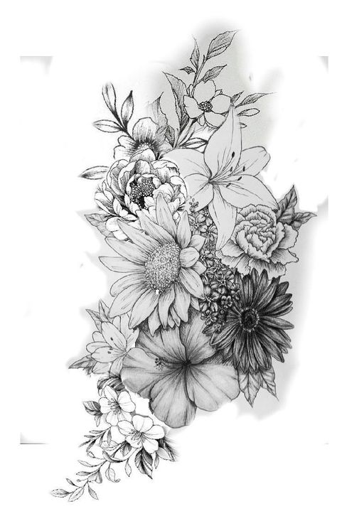 Women’s Flower Arm Tattoo, Feminine Thigh Tattoos Color, Cottage Garden Tattoo, Shoulder And Upper Arm Tattoos For Women Meaningful, Flower Tattoos On Stomach, Female Forearm Tattoo Ideas Half Sleeves, Feminine Arm Tattoos For Women, Floral Side Tattoos Women, Leg Flower Tattoo Thigh Piece