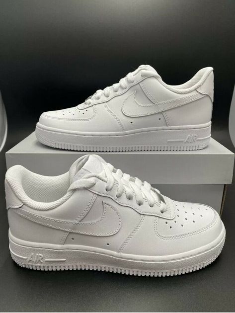 Nike Air Force 1 '07 Low ALL SIZES Triple White Men's CW2288-111 New White Get a price at https://copapair.com/nike-air-force-1-07-low-all-sizes-triple-white-mens-cw2288-111-new-white/ White Air Force Ones Outfit, Nike Air Force 2, Nike Air Force White, Air Force Ones Outfit, White Air Force Ones, Sneaker Closet, White Air Force 1, Air Force Shoes, White Air Forces