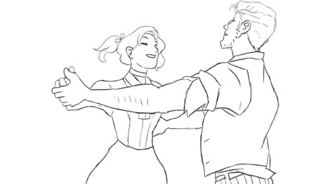 Dancing Reference, Booker Dewitt, Bioshock 1, Animation Drawing Sketches, Dancing Drawing, Animation References, Dancing Art, Animation Storyboard, Dancing Drawings