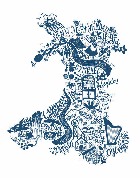 Wales Map, Map Tattoo, Map Tattoos, Drawn Map, Visual Diary, Ann Arbor, Room Posters, Prints Art, Food Packaging