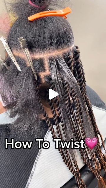 Soft Twist Hairstyles, Parts For Twists, Curly Two Strand Twist, Passion Twists Install, Twist With Braiding Hair Tutorial, Easy 2 Strand Twist Styles, Twist Using Braiding Hair, How To Twist With Braiding Hair, Twists Using Braiding Hair