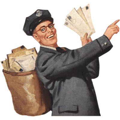 Vintage Postman Vintage People Png, Free Icons Png, Vintage People, People Png, Special Letters, Going Postal, Vintage Png, Cast Iron Radiators, Png Icons