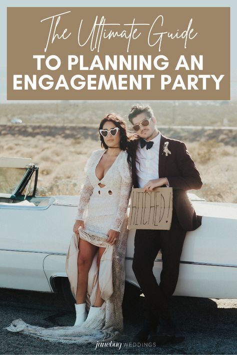 The Ultimate Guide to Planning An Engagement Party | Junebug Weddings | Image by Brandi Potter Engagement Party Program, Engagement Party To Do List, How To Plan An Engagement Party, Engagement Dinner Ideas, Planning Engagement Party, Engagement Party Planning Checklist, Engagement Party Budget, Planning An Engagement Party, Casual Engagement Party