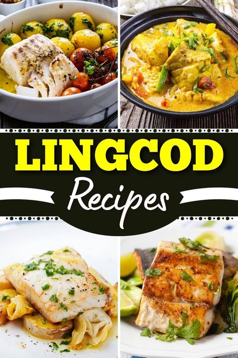 If you like experimenting in the kitchen, try these fantastic lingcod recipes. They're flavorful, quick, and sure to brighten up your next fish dinner. Lingcod Recipe Grill, Lingcod Recipe Dinners, Lingcod Fish Recipes, Lin Cod Recipes, Striper Fish Recipes, Lingcod Fish, Lingcod Recipe, Fishing Recipes, Easy Fish Dinners