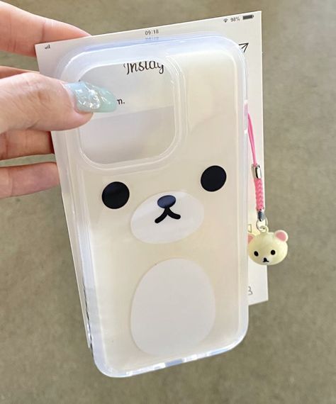 Phone Case Ideas Aesthetic, Kawaii Iphone Case, Pretty Iphone Cases, Pretty Phone Cases, Iphone Wallpaper App, Rilakkuma, Cute Phone Cases, Phone Themes, New Phones