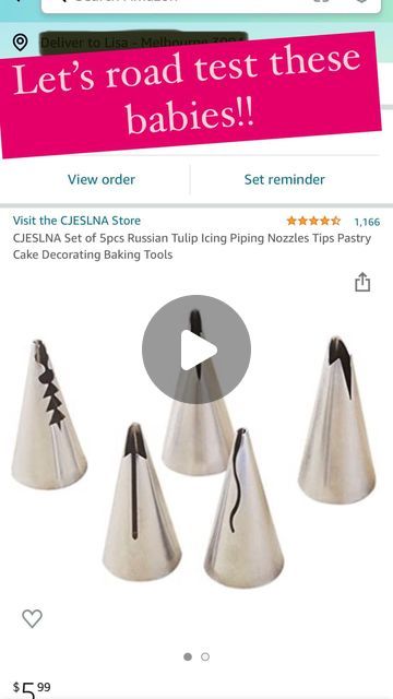 The Girl Needs Cake 🍰: Lisa on Instagram: "Road testing an Amazon purchase of these gorgeous Russian piping tips! 
Apologies for the amateur edit! I was filming in one hand and piping in the other! 😬😊

#piping #pipingtips #russianpipingtips #pipingtutorial #pipingtechniques #pipingvideo" Grass Cake, Piping Tutorial, Russian Piping Tips, Icing Piping Nozzles, Piping Techniques, Cake Decorating Classes, Amazon Purchases, Piping Icing, Piping Tips