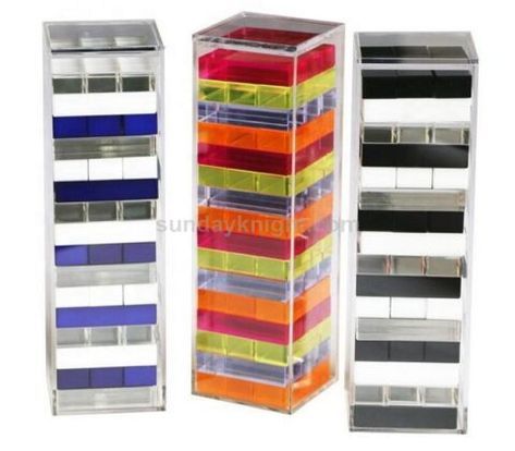 Acrylic Jenga, Tower Games, Brochure Holders, Display Risers, Game Collection, Cosmetic Display, Acrylic Display, The Tower, The Blocks