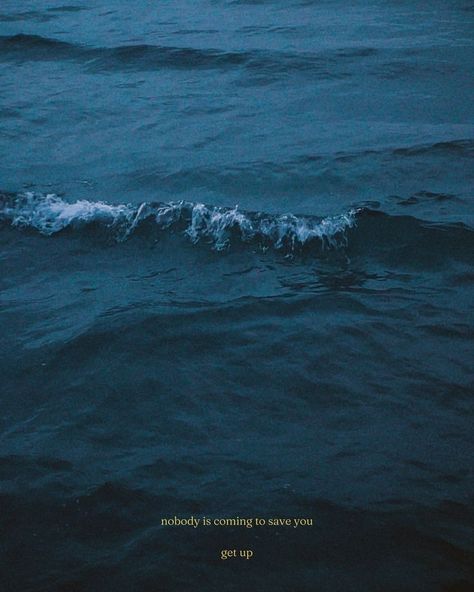 Ocean Quotes Aesthetic, Blue Motivational Quotes, Blue Aesthetic Quotes, Waves Quotes, Sea Quotes, Look Up Quotes, Ocean Quotes, Bio Quotes, Reminder Quotes