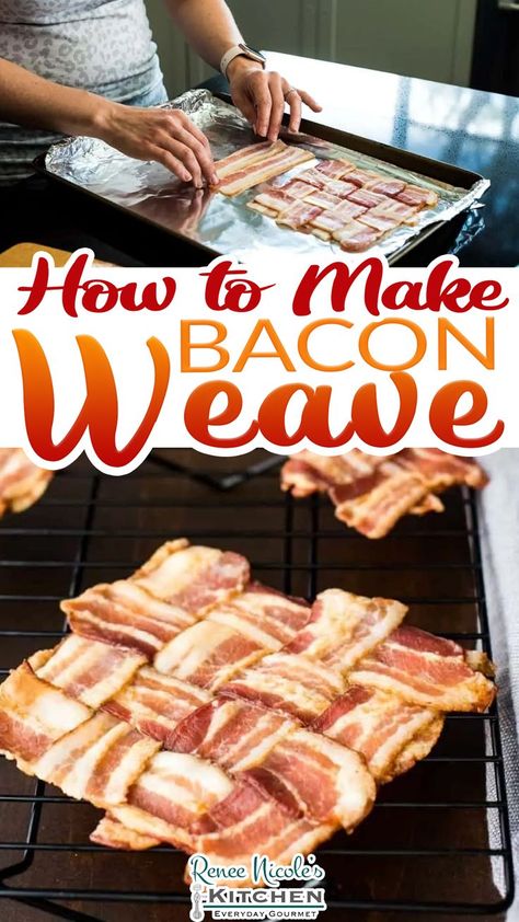 Oven Cooked Bacon, Beef Roasts, Bacon Weave, Bacon Blt, Bacon In The Oven, How To Make Bacon, Cooking Bacon, Easy Oven, Seasonal Ingredients