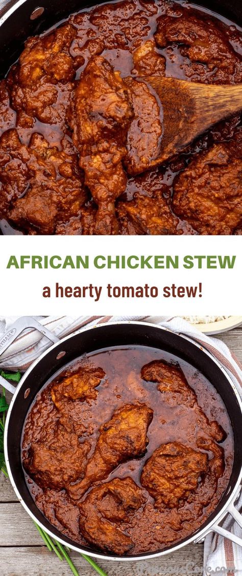 African Diaspora Food, West African Stew, West African Chicken Recipes, West African Chicken Stew, African Stew Chicken, African Chicken Stew With Fufu, Nigerian Beef Stew Recipe, African Beef Stew Recipes, African Goat Stew Recipe