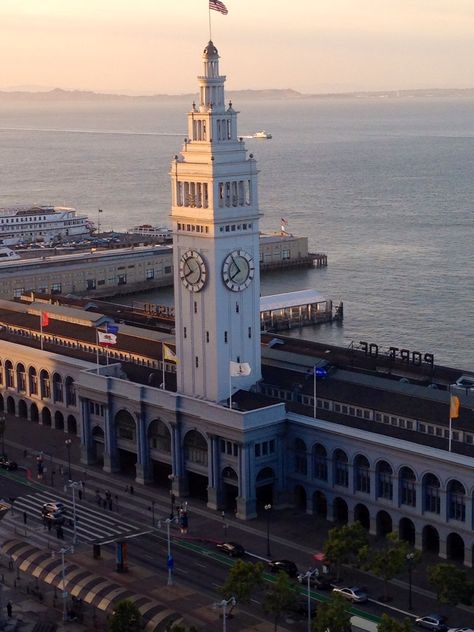 SF Ferry Building Global City, California History, San Fran, Baghdad, Favorite City, Graphic Design Posters, Northern California, Ferry Building, Summer Season