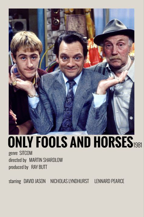 Only Fools And Horses Wallpaper, Only Fools And Horses Tattoo, 80s Movies Polaroid Poster, Horses Poster, Band Of Horses Poster, David Jason, 80s Classics, Only Fools And Horses, Tv Posters