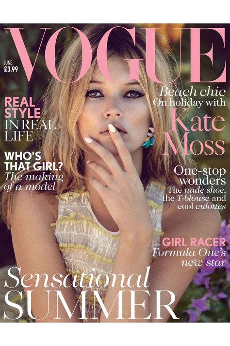 Kate Moss Vogue June 2013 Kate Moss Hair, Vogue Weddings, Fashion Guys, Vogue British, Sam Mcknight, Miranda Priestly, Mode Editorials, Lara Stone, Vogue Magazine Covers