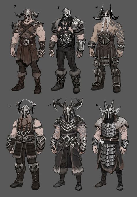 League Of Legends Art, Arte Viking, Viking Character, Viking Armor, League Of Legends Characters, 다크 판타지, Viking Art, Fantasy Armor, Game Character Design