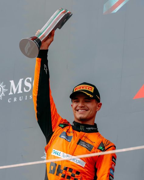 Three podiums in the past three Imola GP’s. HE’S A BEAST AROUND HERE 🏆🏆🏆 | Instagram Lando Norris Podium, Mclaren Models, Mick Schumacher, Mclaren F1, Lando Norris, Charles Leclerc, Racing Driver, Lewis Hamilton, Try Again