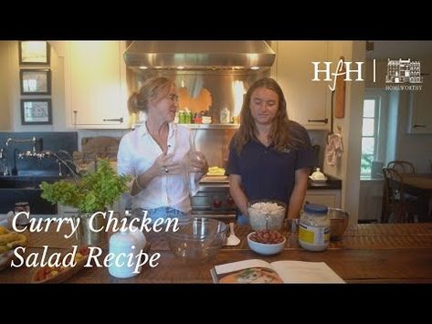 (3) Curry Chicken Salad Recipe | At Home with Ruth McKeaney | A Series with Homeworthy - YouTube Curry Chicken Salad Recipe, Curry Chicken Salad, Chicken Curry Salad, Chicken Salad Recipe, Chicken Salad Recipes, Curry Chicken, Chicken Salad, Salad Recipe, A Series