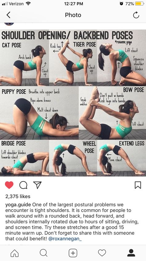 Backbend Poses, Cer Nocturn, Chest Opening, Yoga Beginners, Beginner Yoga, Trening Fitness, Yoga Moves, Yoga Exercises, Easy Yoga Workouts