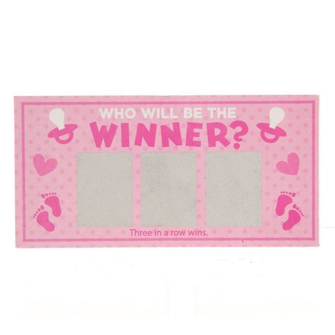 Get Pink Scratch-Off Cards online or find other Pink products from HobbyLobby.com Classy Baby Shower, Hobby Lobby Christmas, Scratch Off Cards, Baby Faces, Third Baby, Baby Footprints, Print Coupons, Casino Theme, Baby Shower Cards